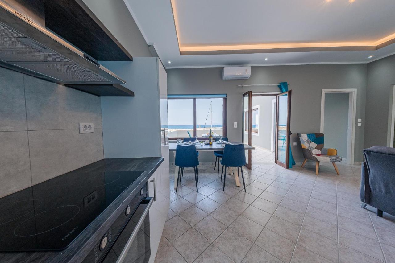 Luxury Sea View Apartment In Kolimvari Esterno foto