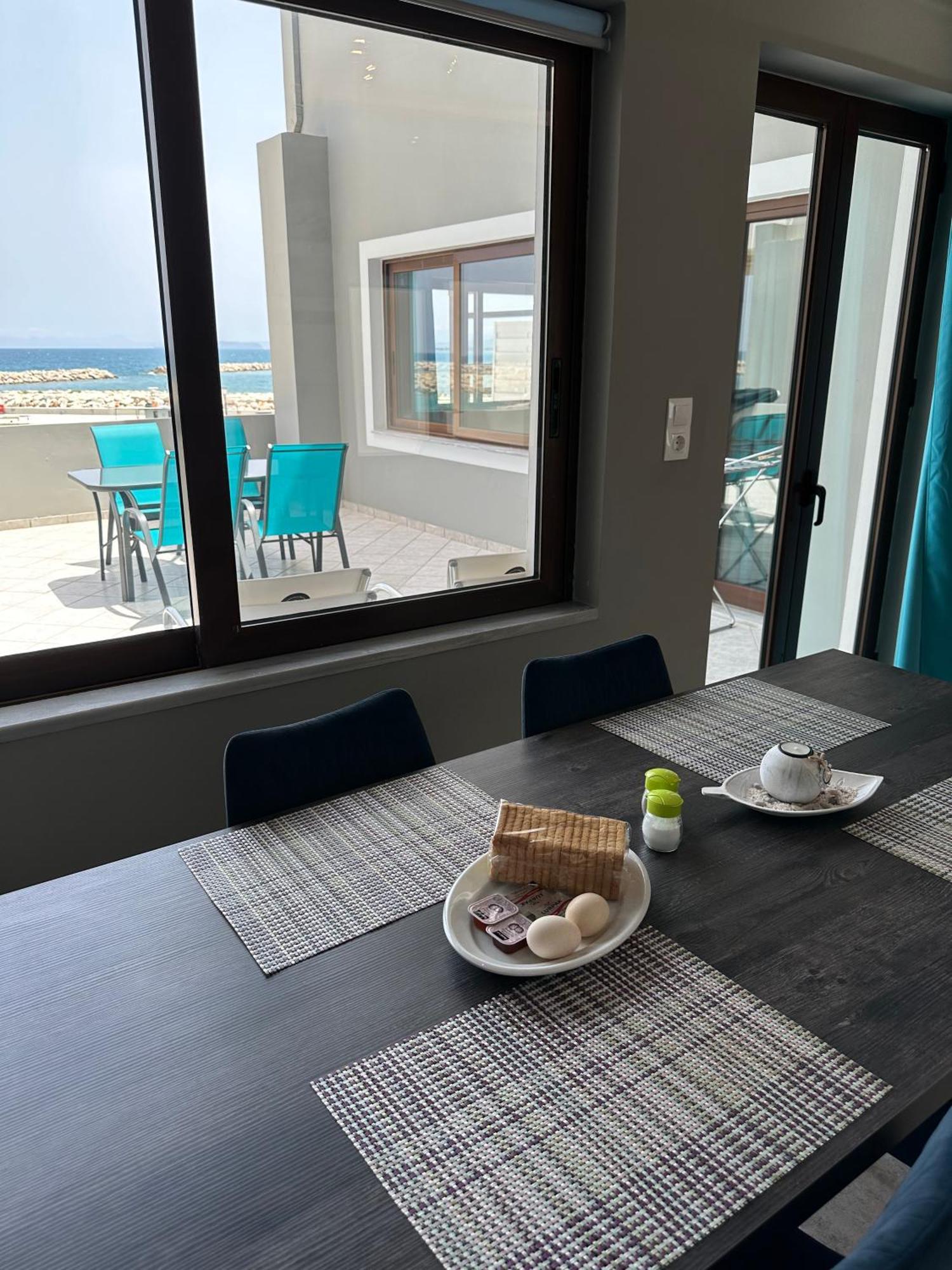 Luxury Sea View Apartment In Kolimvari Esterno foto